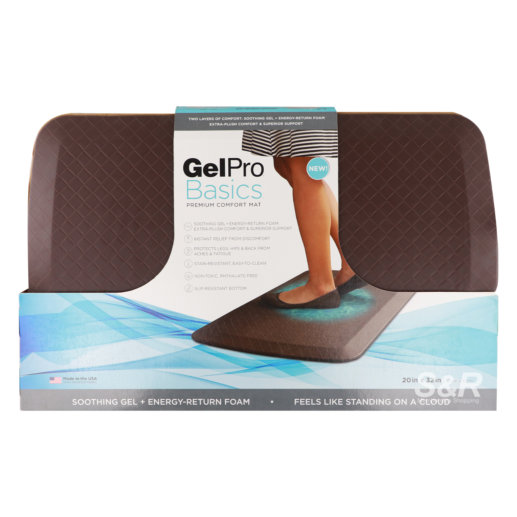 Gelpro Basics Premium Comfort Mat 1pc Gelpro Basics Premium Comfort Mat 1pc